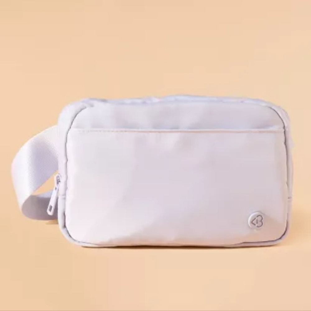 Blogilates Ultimate Belt Bag Yoga Straps Lavender Fanny Pack NWT